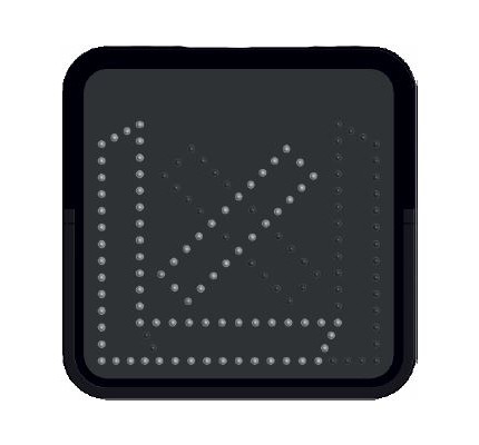 AC Ledli Flaşörlü Yön Levhası 11884