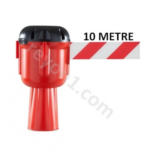10 Metre Duvara Monte Şerit Bariyer Duvar Tip Şerit Bariyer