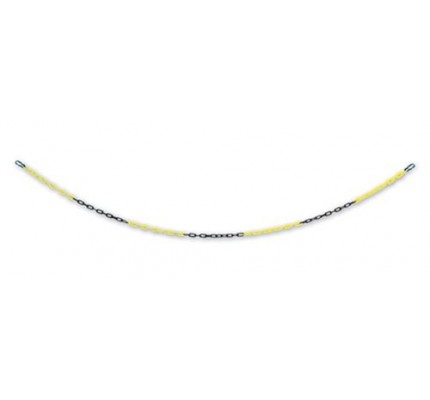 Sarı - Siyah Plastik Zincir 3 metre Sarı - Siyah Plastik Zincir 3 metre